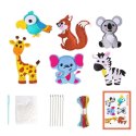 WOOPIE Zestaw do Szycia dla Dzieci Woopie Breloczki DIY Filc
