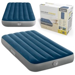 Materac dmuchany 191x99x25 cm z wbudowaną pompką USB INTEX 64187NP