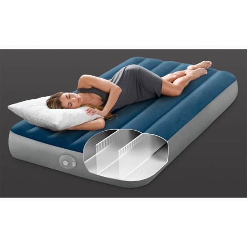 Materac dmuchany 191x99x25 cm z wbudowaną pompką USB INTEX 64187NP