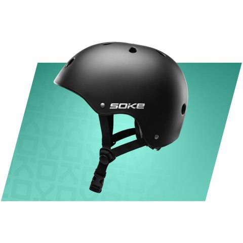Kask sportowy Soke K1 rozmiar L czarny
