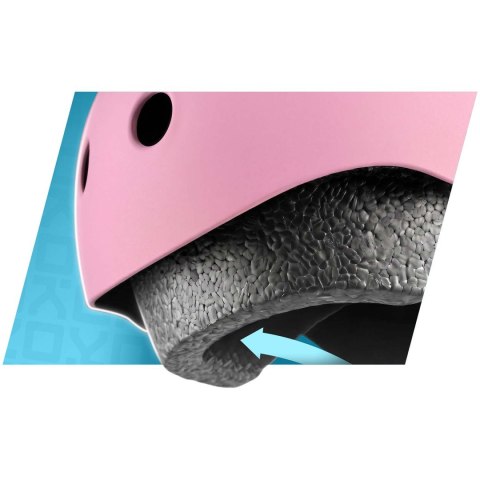 Kask sportowy Soke K1 różowy S