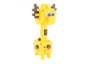 Klocki Marioinex Mini Waffle Pocket Pets Żyrafa 35 el. dla dzieci ZA6660