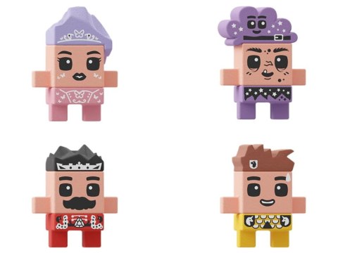 Mini Waffle Księżniczka Zamek Króla Williama 280 el. + 4 figurki ZA6666