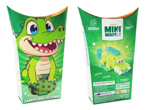 Mini Waffle Pocket Pets Nietoperz - kreatywne klocki dla dzieci ZA6662