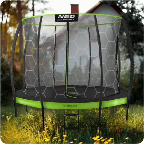 Siatka wewnętrzna do trampolin Neo-sport 252cm 8ft 6sł