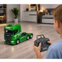 Ciągnik Siodłowy Ciężarówka Scania Zdalnie Sterowana RC Huina Zielony 1:18