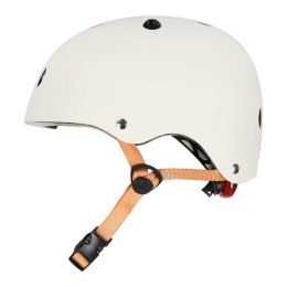 Kask rowerowy dla dziecka Trike Fix dziecięcy  LED S 48-54cm beżowy