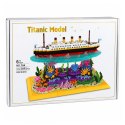 Klocki Konstrukcyjne Statek Titanic Na Rafie Koralowej 3892 el.
