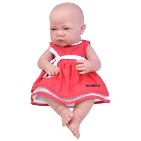 Sukienka dla lalki 35-45cm elizabeth czerwona