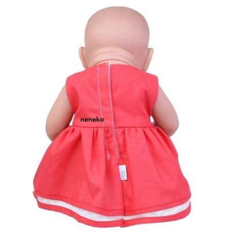 Sukienka dla lalki 35-45cm elizabeth czerwona