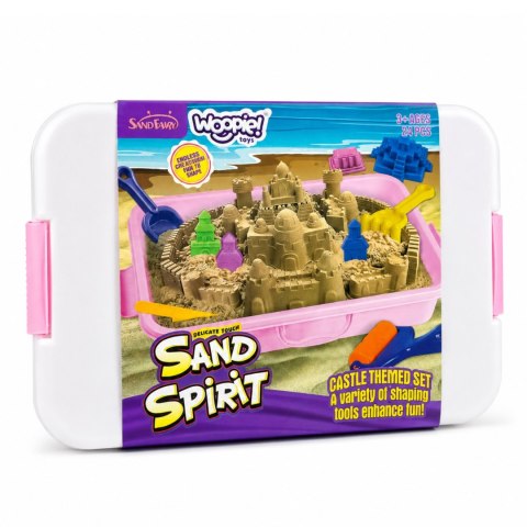 WOOPIE Zestaw Piasek Kinetyczny SAND SPIRIT Zamek 24 el.