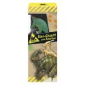 Wykopaliska, szkielet oraz figurka dinozaura, zest