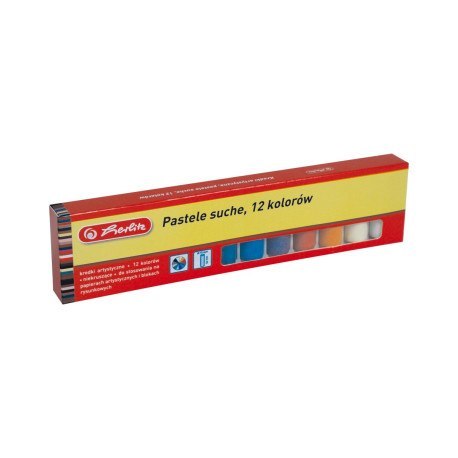 Kredki pastele suche 12 kolorów