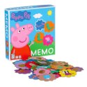 Memory dla dzieci, gra pamięciowa, 36 elementów, świnka peppa