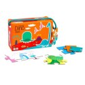 Moje pierwsze puzzle, 3 układanki, 6, 9, 12 el., dinozaur