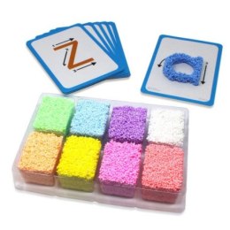 Playfoam, masa piankowa, modelina, zestaw do nauki małych liter