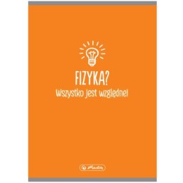Zeszyt w kratkę a5 60 kartek - fizyka
