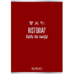 Zeszyt w kratkę a5 60 kartek - historia