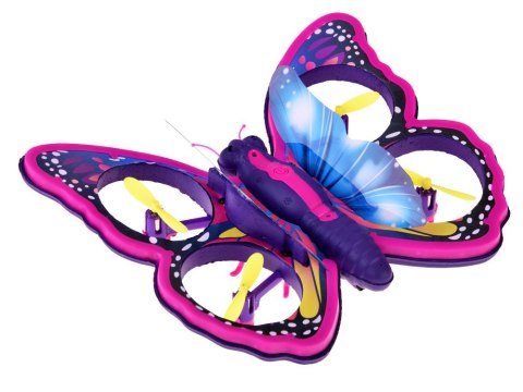 Bajecznie kolorowy Motyl Dron sterowany za pomocą Magicznej Różdżki