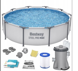 Bestway Basen STELAŻOWY 4678L 305x76cm 8w1 56408