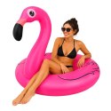 Koło dmuchane flaming 102 cm Trizand duże kółko do pływania basen plaża