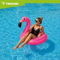 Koło dmuchane flaming 102 cm Trizand duże kółko do pływania basen plaża