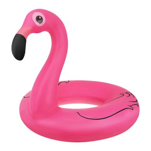 Koło dmuchane flaming 102 cm Trizand duże kółko do pływania basen plaża