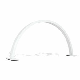 Lampa kosmetyczna LED bezcieniowa biurkowa do manicure paznokci łuk biała
