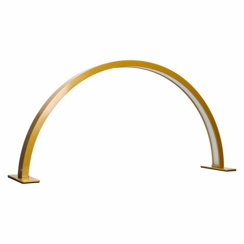 Lampa kosmetyczna LED bezcieniowa biurkowa do manicure paznokci łuk złota