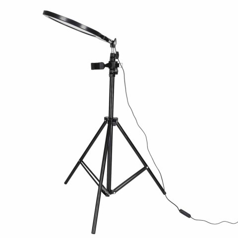 Lampa pierścieniowa do selfie LED na statywie