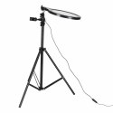 Lampa pierścieniowa do selfie LED na statywie