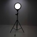 Lampa pierścieniowa do selfie LED na statywie