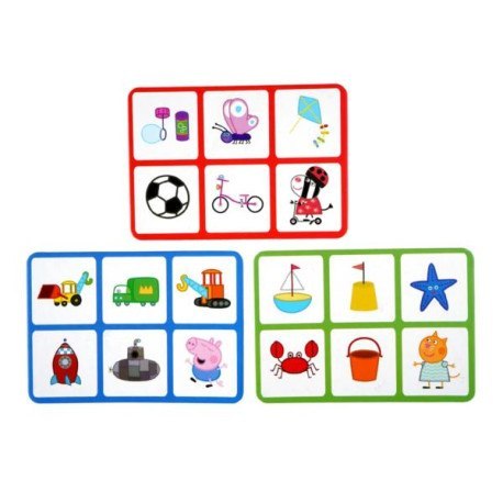 Lotto dla dzieci, świnka peppa