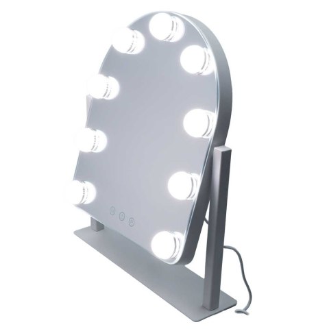 Lusterko do makijażu LED z 9 żarówkami podświetlane kosmetyczne