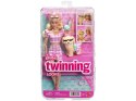 Mattel Lalka Barbie Twining Looks - na spacerze z pieskiem ZA6701