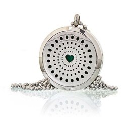 Naszyjnik aromaterapeutyczny - serce 30mm