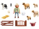 Playmobil Klocki 22-ele Country Gospodarstwo pasterz + zwierzątka ZA6715