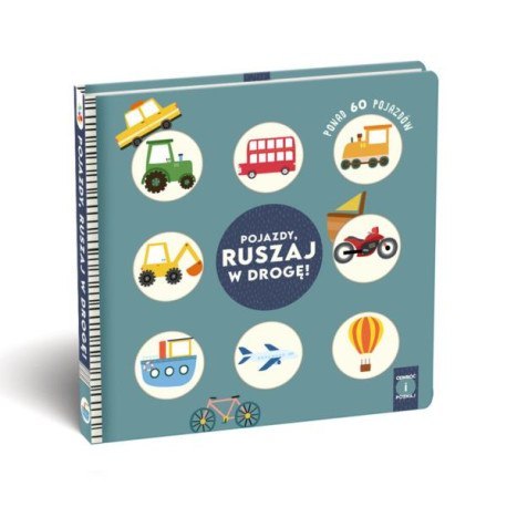 Pojazdy, ruszaj w drogę! seria - odwróć i poznaj