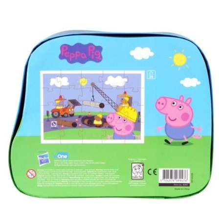 Puzzle dla dzieci w ozdobnym pudełku, george na
