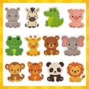 Puzzle piankowe do kąpieli - zwierzątka 26600