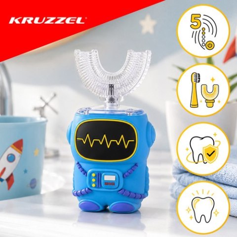 Szczoteczka soniczna dla dzieci - robot Kruzzel