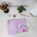 Zestaw przyborów szkolnych w saszetce 7 el. barbie