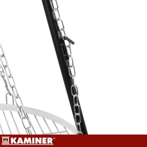 Grill ogrodowy trójnóg 167x58cm Kaminer