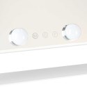 Lusterko do makijażu LED z 10 żarówkami podświetlane kosmetyczne 3 rodzaje barw