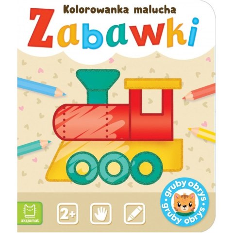Aksjomat Zabawki. Kolorowanka malucha KS1350