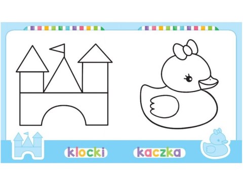 Aksjomat Zabawki. Kolorowanka malucha KS1350