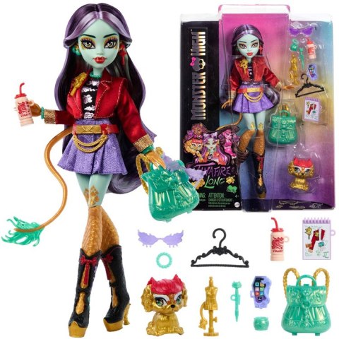 Mattel Lalka Monster High Jinafire Long ZA6707