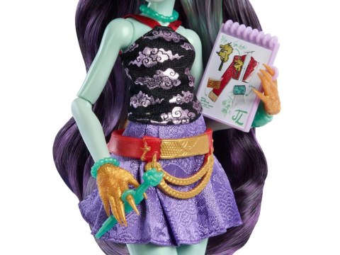 Mattel Lalka Monster High Jinafire Long ZA6707
