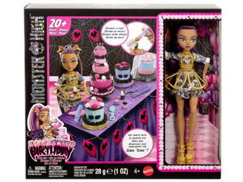 Mattel Lalka Monster High Straszysłodkie urodziny Kit Clawdeen Wolf ZA6709