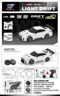 Autko R/C do Driftu 1:20 z Funkcją Świateł Biały
